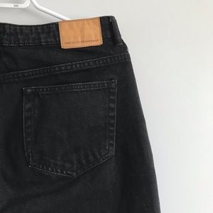 ZARA straight leg/mom fit jeans